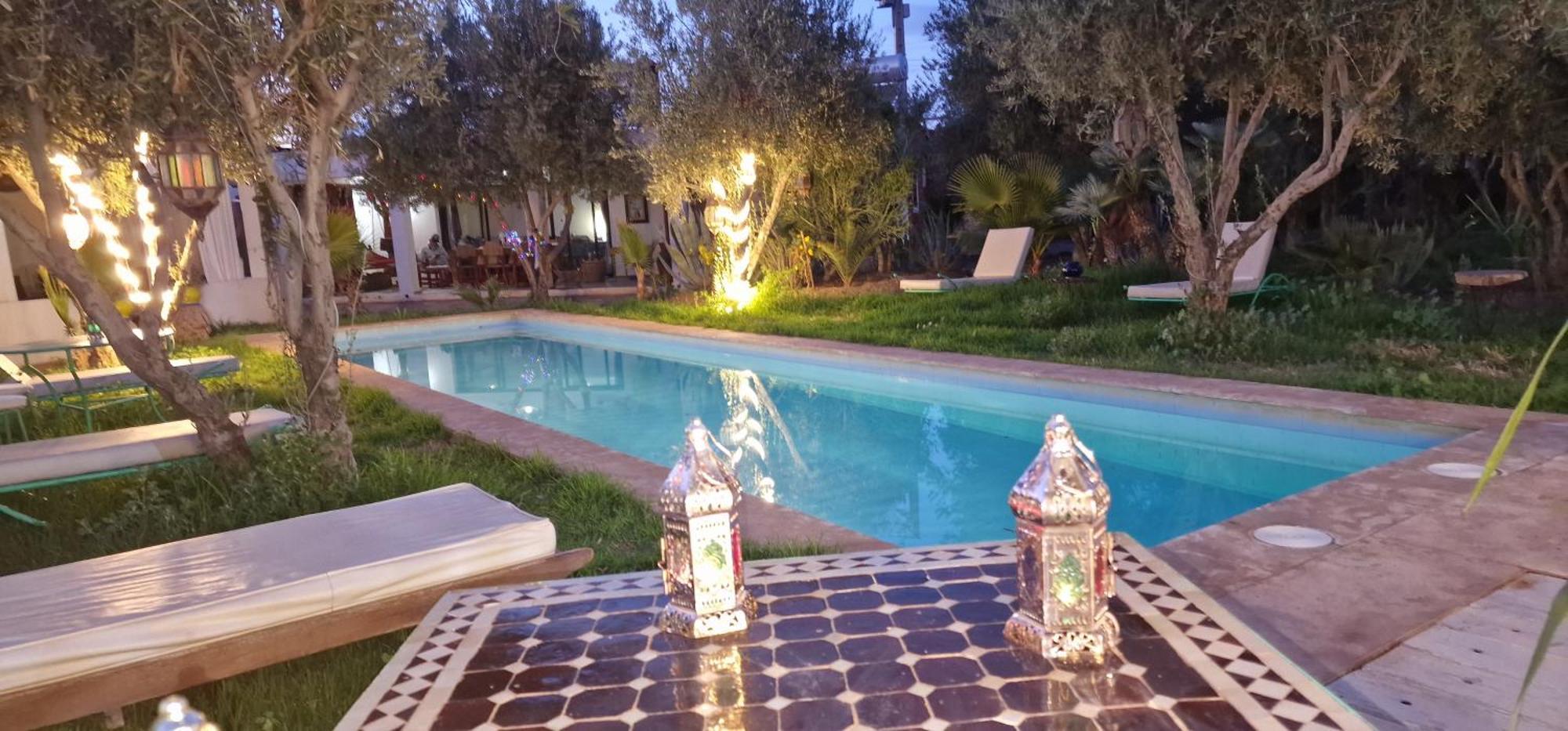 Ouled Jelal Manzal Lahbab, 2Villas 2Bungalows 2Piscines Et Jardins מראה חיצוני תמונה