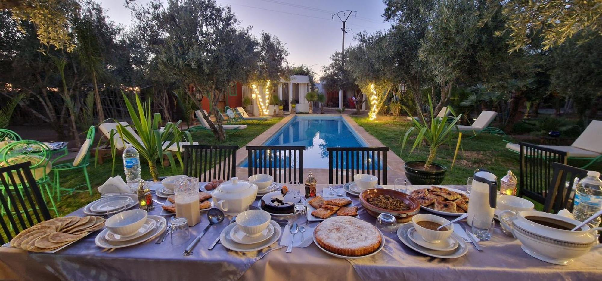Ouled Jelal Manzal Lahbab, 2Villas 2Bungalows 2Piscines Et Jardins מראה חיצוני תמונה